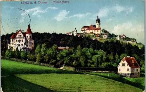 55661 - Oberösterreich - Linz , Pöstlingberg - gelaufen 1917