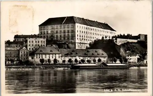 55681 - Oberösterreich - Linz , Schloßkaserne - gelaufen 1941