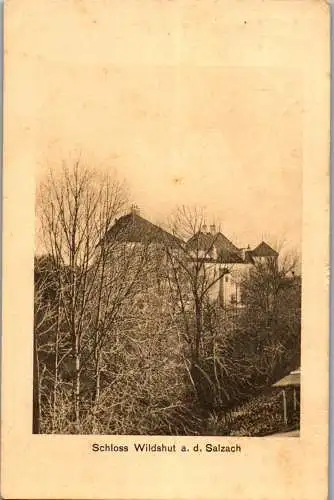 55713 - Oberösterreich - Wildshut , Schloss Wildshut an der Salzach - gelaufen 1912