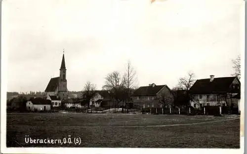 55730 - Oberösterreich - Überackern , Braunau , Ansicht , Panorama - gelaufen 1934