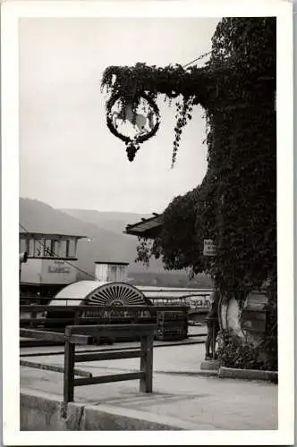 55743 - Oberösterreich - St. Wolfgang , Wolfgangsee , Beim Weissen Rössl , Schiff , Dampfer Kaiser Franz Josef