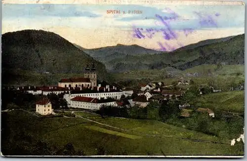 55747 - Oberösterreich - Spital am Phyrn , Panorama - gelaufen 1912