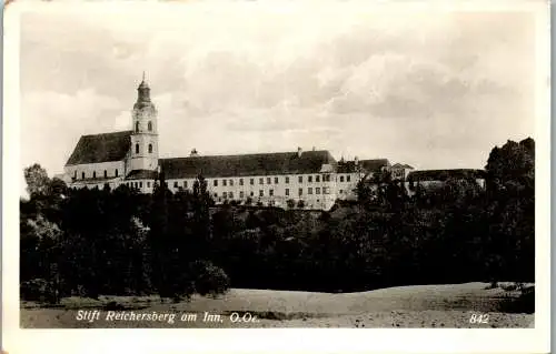 55753 - Oberösterreich - Reichersberg , Stift Reichersbaerg am Inn - nicht gelaufen