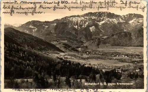 55760 - Oberösterreich - Micheldorf , gegen Kremsmauer - gelaufen 1941