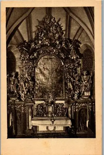 55766 - Oberösterreich - Oberhofen , am Irrsee , Pfarrkirche , Hochaltar , Meinrad Guggenbichler - nicht gelaufen