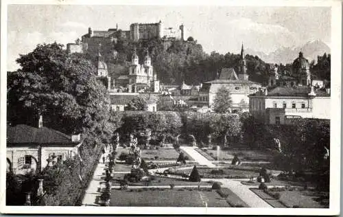 55776 - Salzburg - Salzburg , Mirabellgarten - nicht gelaufen