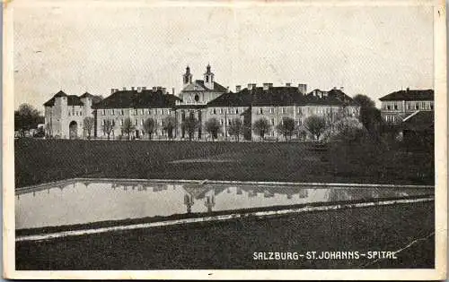 55795 - Salzburg - Salzburg , St. Johanns Spital - gelaufen 1933