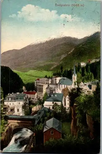 55818 - Salzburg - Bad Gastein , Panorama - gelaufen 1910