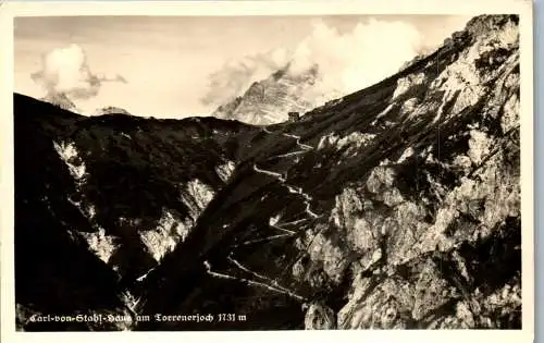 55833 - Salzburg - Torrener Joch , Carl von Stahl Haus , seltene Ansicht - nicht gelaufen