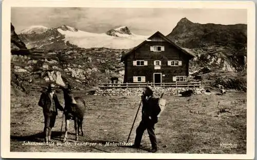 55883 - Tirol - Prägraten , Johannishütte m. Gr. Venediger und Mullwitzkees - nicht gelaufen 1931