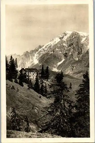 55892 - Salzburg - St. Johann , im Pongau , Hochgründeck Haus gegen Hochkönig - gelaufen 1928