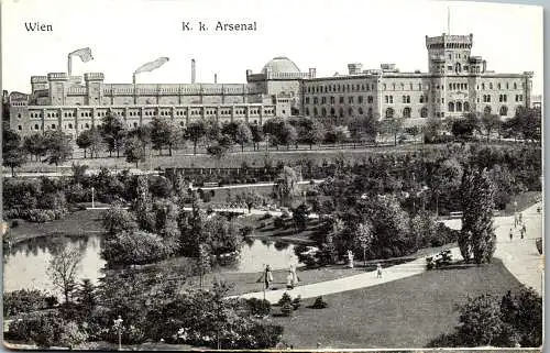 55936 - Wien - Wien , K. K. Arsenal - gelaufen