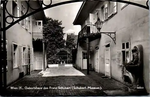 55967 - Wien - Wien IX , Geburtshaus des Franz Schubert , Schubert Museum - gelaufen 1956