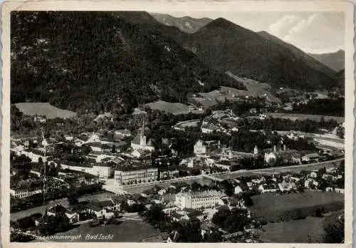 55984 - Oberösterreich - Bad Ischl , Panorama - gelaufen 1942