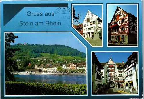 55991 - Schweiz - Stein am Rhein , Mehrbildkarte - gelaufen 1999