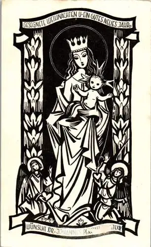 55992 - Scherenschnitt - Weihnachten , Poste Vaticane - gelaufen