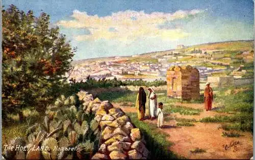 55995 - Israel - Nazareth , The Holy Land - nicht gelaufen