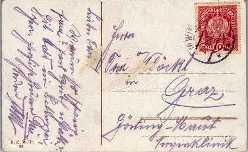 56019 - Wien - Wien , Urania - gelaufen 1918