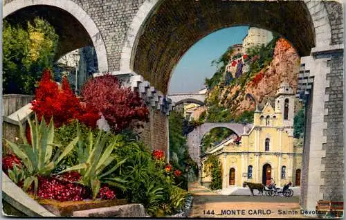 56026 - Monaco - Monte Carlo , Sainte Devota - nicht gelaufen