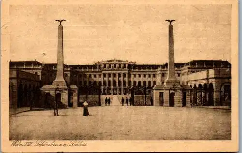 56030 - Wien - Schönbrunn , Schloss , Wien XIII - gelaufen 1924