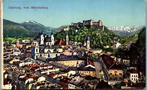 56069 - Salzburg - Salzburg , vom Mönchsberg - nicht gelaufen