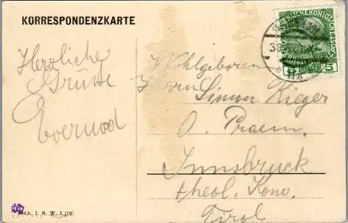 56083 - Wien - Wien , Parlament , Parlamentsgebäude - gelaufen 1908