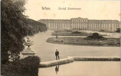 56091 - Wien - Schönbrunn , Schloss - gelaufen 1909