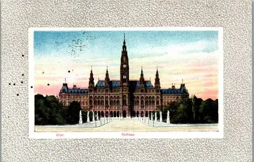 56120 - Wien - Wien , Rathaus , Vereins Filial Spital Gymnasuimstrasse 83 - gelaufen 1915