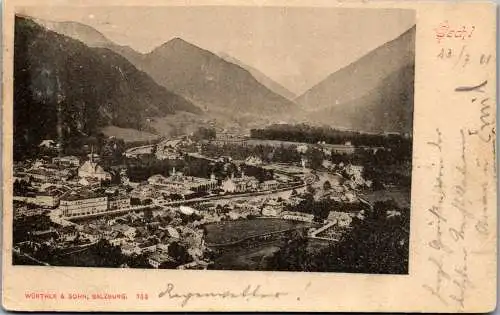 56125 - Oberösterreich - Bad Ischl , Panorama - gelaufen 1901