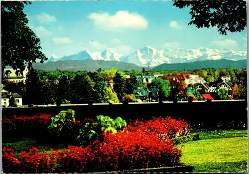 56148 - Schweiz - Bern , Alpenblick - gelaufen 1975