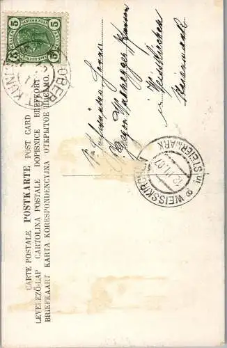 56186 - Wien - Wien , Rathaus - gelaufen 1907