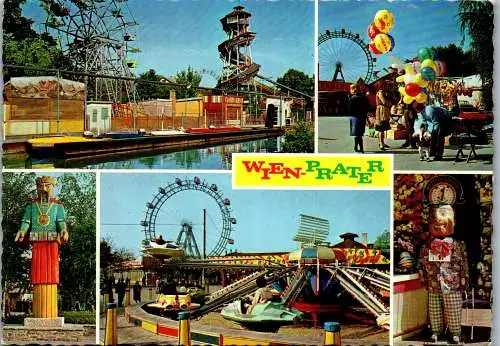 56197 - Wien - Wien , Prater , Mehrbildkarte - nicht gelaufen