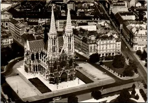 56218 - Wien - Wien , Hotel Regina , Panorama - gelaufen 1960