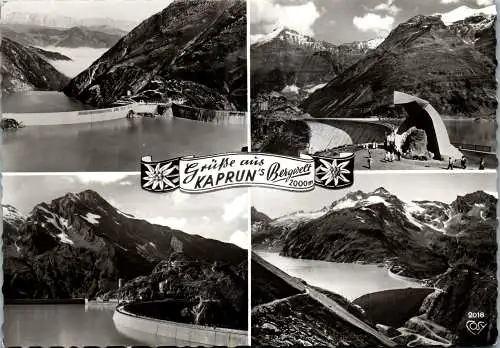 56220 - Salzburg - Kaprun , Stausee Mooserboden , Moosersperre - nicht gelaufen