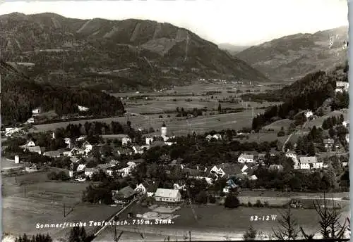 56223 - Steiermark - Teufenbach , Panorama - gelaufen 1969