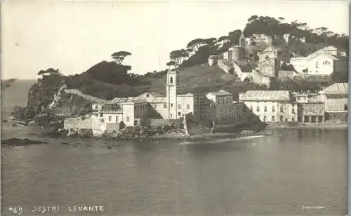 56239 - Italien - Sestri Levante , Panorama - nicht gelaufen