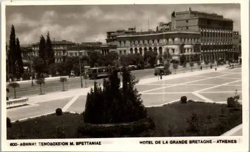 56240 - Griechenland - Athen , Hotel de la Grande Bretagne - nicht gelaufen