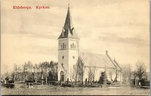 56254 - Schweden - Eldsberga , Kyrkan - nicht gelaufen