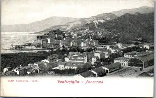 56268 - Italien - Ventimiglia , Panorama - nicht gelaufen