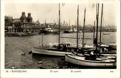 56271 - Spanien - Barcelona , El Port , El Puerto - gelaufen