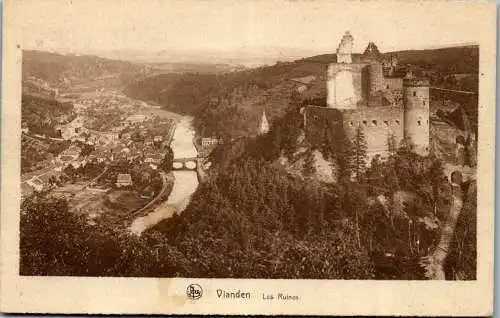 56273 - Luxemburg - Vianden , Les Ruines - gelaufen