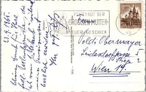 56280 - Steiermark - Mariazell , gegen Zellerhütte - gelaufen 1965