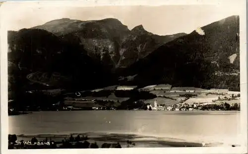 56299 - Oberösterreich - St. Wolfgang , Panorama - gelaufen 1930