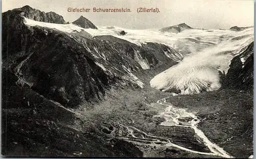 56313 - Tirol - Zillertal , Gletscher Schwarzenstein - nicht gelaufen