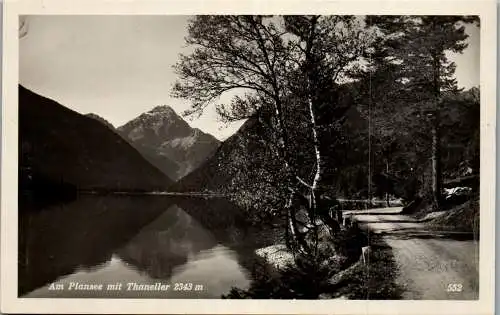 56322 - Tirol - Reutte , Plansee mit Thaneller - nicht gelaufen