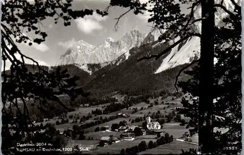 56325 - Steiermark - Ramsau , am Dachstein , Panorama - gelaufen 1962