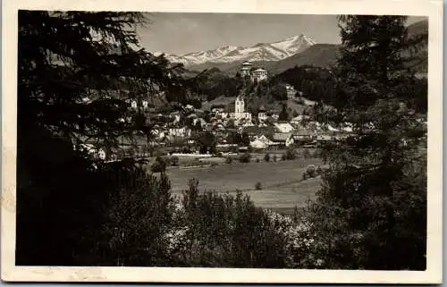 56338 - Steiermark - Neumarkt , mit dem Tauerngebirge , Panorama - gelaufen 1929