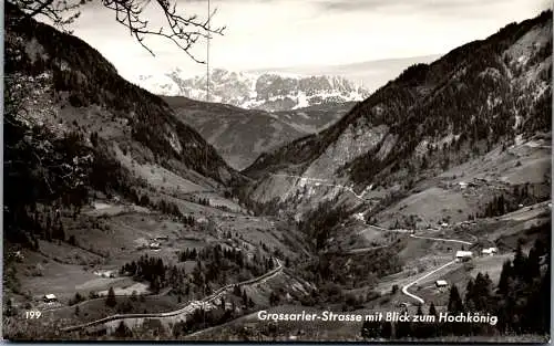 56340 - Salzburg - Großarl , Grossarler Strasse mit Blick zum Hochkönig - nicht gelaufen