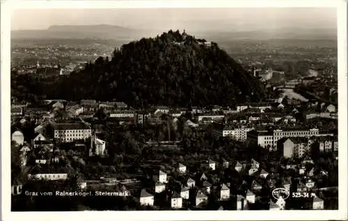 56360 - Steiermark - Graz , vom Rainerkogel - gelaufen 1950