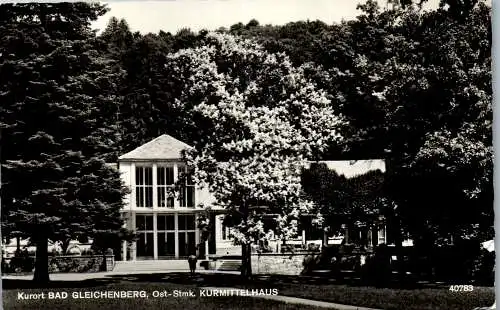 56362 - Steiermark - Bad Gleichenberg , Kurort , Kurmittelhaus - gelaufen 1962